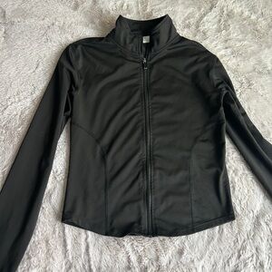 Women's Black bbl Jacket; Workout Jacket